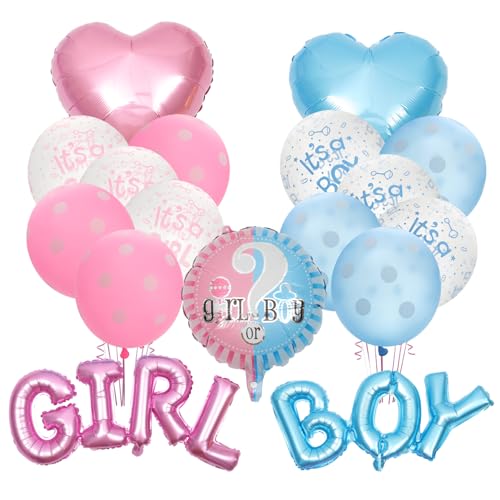 CHILDWEET Junge Oder Mädchen Geschlecht Offenbaren Ballons Latex Party Dekorationen Hintergrund Für Baby-dusche-feier CHILDWEET Junge Oder Mädchen Geschlecht Offenbaren Ballons Latex Party Dekorationen Hintergrund Für Baby-dusche-feier von CHILDWEET