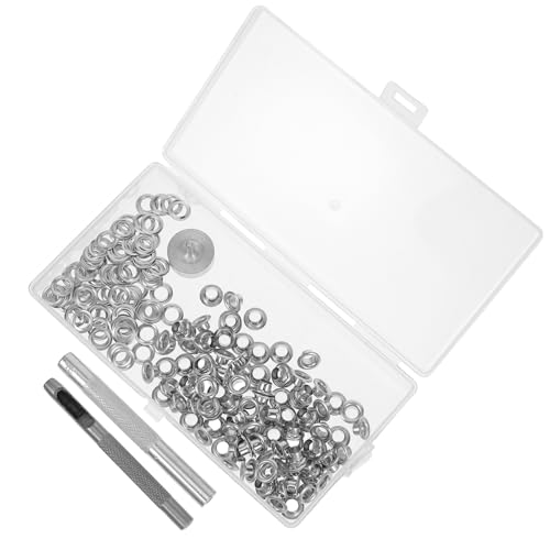 CHILDWEET 1 Set Professionelles Ösen-Werkzeugset, Metallösen und Ösen, Installationswerkzeuge für Segeltuch, Stoffplanen, Vorhänge, Heimwerkerarbeiten CHILDWEET 1 Set Professionelles Ösen-Werkzeugset, Metallösen und Ösen, Installationswerkzeuge für Segeltuch, Stoffplanen, Vorhänge, Heimwerkerarbeiten von CHILDWEET