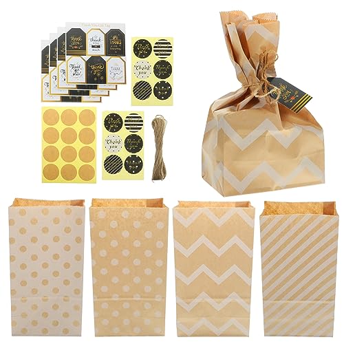 CHILDWEET 1 Set Tüte Goodie Bag Braune Lunchtüten Aus Papier Goody Bags Bonbontüten Verpackungstüten Papiertüten Mit Aufklebern Klare Tüten Boxen Gummibärchen Geschenktüten Kleine Tüten CHILDWEET 1 Set Tüte Goodie Bag Braune Lunchtüten Aus Papier Goody Bags Bonbontüten Verpackungstüten Papiertüten Mit Aufklebern Klare Tüten Boxen Gummibärchen Geschenktüten Kleine Tüten von CHILDWEET