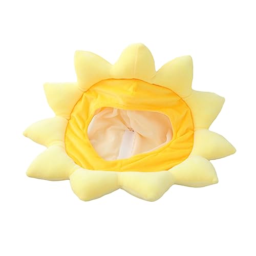 CHILDWEET 1 Stück Sonnenblumenhut Karnevalsparty-dekoration Für Cosplay Lustiger Partyhut Aus Baumwollplüsch Leicht Für Festivals Und Jahrestage CHILDWEET 1 Stück Sonnenblumenhut Karnevalsparty-dekoration Für Cosplay Lustiger Partyhut Aus Baumwollplüsch Leicht Für Festivals Und Jahrestage von CHILDWEET