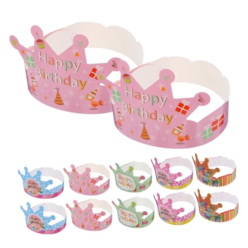 CHILDWEET 100 Stück Papierkronenhut Mädchen Partyhut Hüte Schaum Papier Geburtstagshut Geburtstagskronen Aus Papier Partykrone Party- Kinderkronenhut CHILDWEET 100 Stück Papierkronenhut Mädchen Partyhut Hüte Schaum Papier Geburtstagshut Geburtstagskronen Aus Papier Partykrone Party- Kinderkronenhut von CHILDWEET