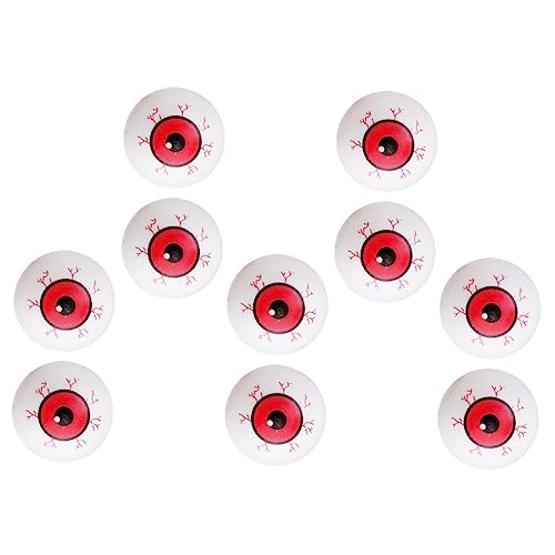 CHILDWEET 10St Halloween-Augapfel Augäpfel Ornament Zappelspielzeug Halloween-Augäpfel flackern Streich Halloween Gadget Halloween Horror interessantes Horrorspielzeug falsche Augen Plastik CHILDWEET 10St Halloween-Augapfel Augäpfel Ornament Zappelspielzeug Halloween-Augäpfel flackern Streich Halloween Gadget Halloween Horror interessantes Horrorspielzeug falsche Augen Plastik von CHILDWEET
