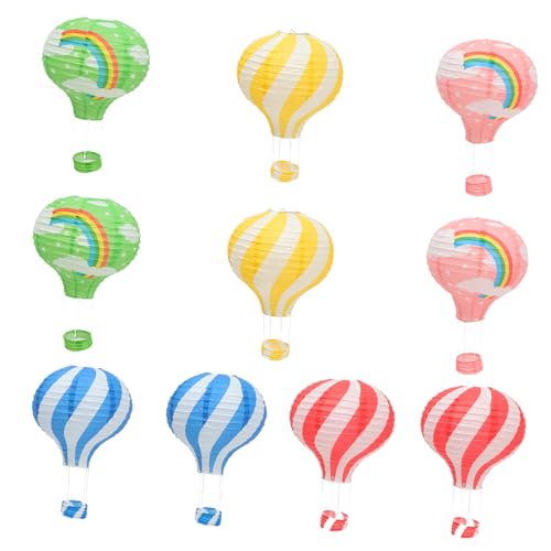 CHILDWEET 10st Heiß - Mini- Dekorativ Heiß Laternenanhänger Für Das Kinderzimmer Aufblasgerät Papierballon Heiß Hängen Decke Schwimmbad Befestigung Schmücken Eisen CHILDWEET 10st Heiß - Mini- Dekorativ Heiß Laternenanhänger Für Das Kinderzimmer Aufblasgerät Papierballon Heiß Hängen Decke Schwimmbad Befestigung Schmücken Eisen von CHILDWEET
