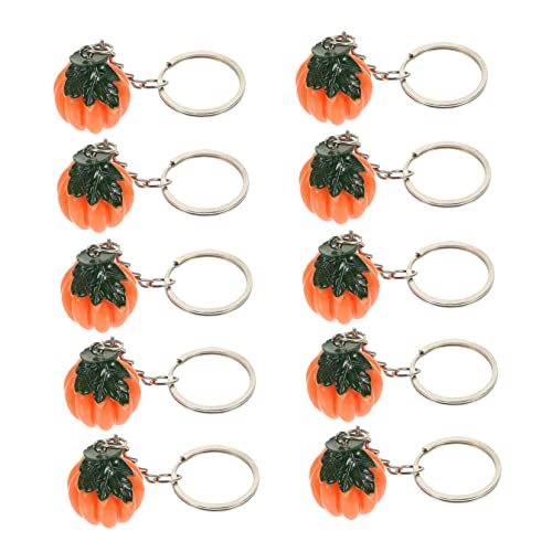 CHILDWEET 10st Kürbis Schlüsselanhänger Masken Dichtband Herzförmiger Bauchnabelring Schubladenteiler Halloween-haarnadeln Halloween-stirnband Klassische Nuss Taschenanhänger Harz Orange CHILDWEET 10st Kürbis Schlüsselanhänger Masken Dichtband Herzförmiger Bauchnabelring Schubladenteiler Halloween-haarnadeln Halloween-stirnband Klassische Nuss Taschenanhänger Harz Orange von CHILDWEET