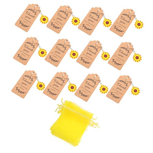 CHILDWEET Sonnenblumen-schlüsselanhänger 12er-set Für Jungen- Und Mädchenfeiern CHILDWEET Sonnenblumen-schlüsselanhänger 12er-set Für Jungen- Und Mädchenfeiern von CHILDWEET