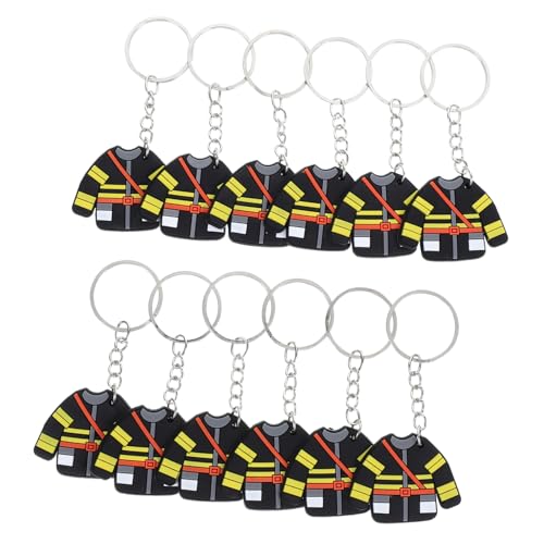 CHILDWEET 12 Stück Feuerwehrmann-zubehör Schlüsselanhänger Kreative Feuerwehrmann-uniform-anhänger Feuerwehrmann-partygeschenke Charms Coole Auto-schlüsselanhänger CHILDWEET 12 Stück Feuerwehrmann-zubehör Schlüsselanhänger Kreative Feuerwehrmann-uniform-anhänger Feuerwehrmann-partygeschenke Charms Coole Auto-schlüsselanhänger von CHILDWEET
