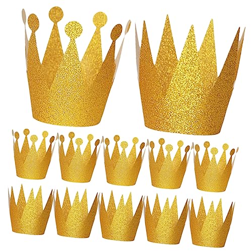 CHILDWEET Partyhut Erwachsene 12st Kronenhut Geburtstag Papierhut Geburtstagsfeier Krönt Hut Partydekorationen Geburtstagskrone Party Sachen Kindergeburtstag Partyhut Geburtstagsfeier-requisite Golden CHILDWEET Partyhut Erwachsene 12st Kronenhut Geburtstag Papierhut Geburtstagsfeier Krönt Hut Partydekorationen Geburtstagskrone Party Sachen Kindergeburtstag Partyhut Geburtstagsfeier-requisite Golden von CHILDWEET