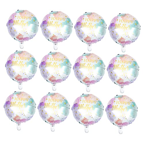 CHILDWEET 12st Luftballons Zum Muttertag Namensaufkleber Für Kindertagesstätten Dekoration Dekorativer Folienballon Dinosaurier-ballons Herzballon Aus Folie Festival Aluminiumfolie von CHILDWEET