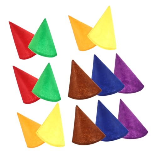 CHILDWEET 14st Weihnachtswichtelmütze Kegelhüte Aus Filz Zwergenkostüm Hut Kostüm Hüte Zylinder Für Kostüm Halloween-cosplay-requisiten Diy Mini-partyhüte Mini Party Hüte Kegelhut Filzstoff CHILDWEET 14st Weihnachtswichtelmütze Kegelhüte Aus Filz Zwergenkostüm Hut Kostüm Hüte Zylinder Für Kostüm Halloween-cosplay-requisiten Diy Mini-partyhüte Mini Party Hüte Kegelhut Filzstoff von CHILDWEET