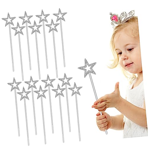 CHILDWEET 15St Requisiten für Cosplay-Bühnenauftritte Zauberstäbe für Kinder Bausatz für Zauberstäbe Zauberstab für Kinder Sternenfee-Sticks Mädchen Leistungsrequisiten Haarnadel Plastik von CHILDWEET