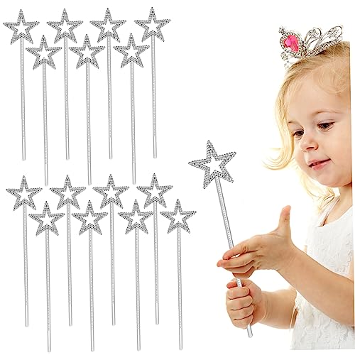 CHILDWEET Partyzubehör Für Mädchen: 15er-Pack Stern-feenstäbe Kunststoff-Engel-feenstäbe Prinzessinnen-feenstäbe-Set Für Jungen Und Mädchen CHILDWEET Partyzubehör Für Mädchen: 15er-Pack Stern-feenstäbe Kunststoff-Engel-feenstäbe Prinzessinnen-feenstäbe-Set Für Jungen Und Mädchen von CHILDWEET