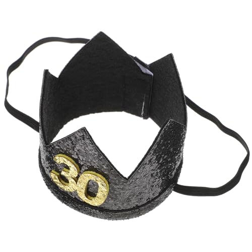 CHILDWEET 1Stk Krone Geburtstagshut süße Froschmütze Geburtstagskappe roter Hut Geburtstagsmütze birthday crown geburtstagskrone Geburtstagsparty-Zubehör schöner Partyhut Vlies Black CHILDWEET 1Stk Krone Geburtstagshut süße Froschmütze Geburtstagskappe roter Hut Geburtstagsmütze birthday crown geburtstagskrone Geburtstagsparty-Zubehör schöner Partyhut Vlies Black von CHILDWEET
