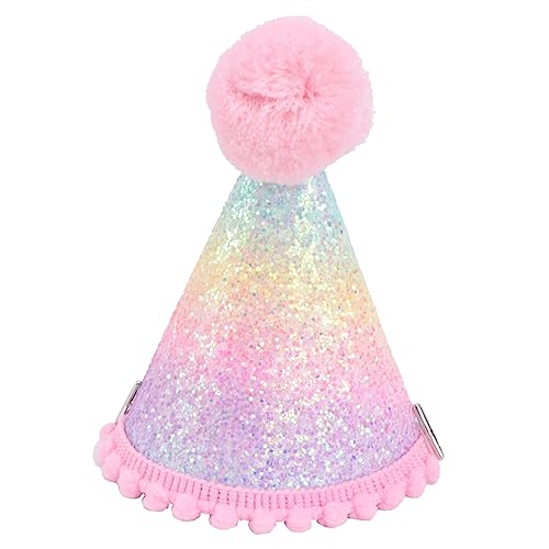 CHILDWEET 1stk Geburtstagshut Geburtstagsparty-hut Geburtstagskappe Glitzergeburtstag Bommel-geburtstagsmütze Partyhüte Für -geburtstagsmütze Geburtstagskronenhut Colorful Glitzertuch CHILDWEET 1stk Geburtstagshut Geburtstagsparty-hut Geburtstagskappe Glitzergeburtstag Bommel-geburtstagsmütze Partyhüte Für -geburtstagsmütze Geburtstagskronenhut Colorful Glitzertuch von CHILDWEET