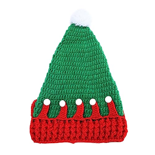 CHILDWEET 1stk Strickmütze Warme Wollmütze Weihnachtsmütze Winterurlaub Mütze Warme Wintermütze Weihnachtsmannmütze Rot Garn CHILDWEET 1stk Strickmütze Warme Wollmütze Weihnachtsmütze Winterurlaub Mütze Warme Wintermütze Weihnachtsmannmütze Rot Garn von CHILDWEET
