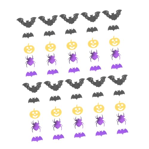 CHILDWEET 2 Dekorative Konfetti Für Das Ghost Festival Zwinger Abziehbilder Weihnachtsschmuckbehälter Kanister Fledermäuse Festival-fledermaus-konfetti Käfig Wohndekoration Aufkleber Plastik CHILDWEET 2 Dekorative Konfetti Für Das Ghost Festival Zwinger Abziehbilder Weihnachtsschmuckbehälter Kanister Fledermäuse Festival-fledermaus-konfetti Käfig Wohndekoration Aufkleber Plastik von CHILDWEET