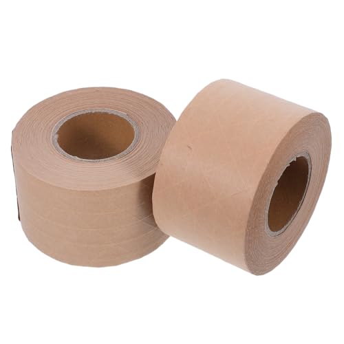 CHILDWEET 2 Rollen Kraftpapierklebeband: 60 Mm X 45 M, Verpackungsklebeband – Leeres, Beschreibbares, Gummiertes Papier – Strapazierfähiges Verpackungsmaterial Zum Verschließen Von Kartons CHILDWEET 2 Rollen Kraftpapierklebeband: 60 Mm X 45 M, Verpackungsklebeband – Leeres, Beschreibbares, Gummiertes Papier – Strapazierfähiges Verpackungsmaterial Zum Verschließen Von Kartons von CHILDWEET
