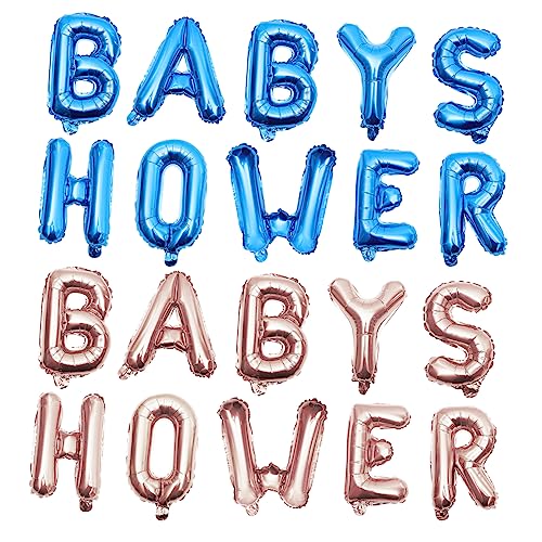 CHILDWEET Tauf-tischdekoration 2 Sets Baby-luftballons Babyparty-dekorationen Für Jungen Und Mädchen CHILDWEET Tauf-tischdekoration 2 Sets Baby-luftballons Babyparty-dekorationen Für Jungen Und Mädchen von CHILDWEET