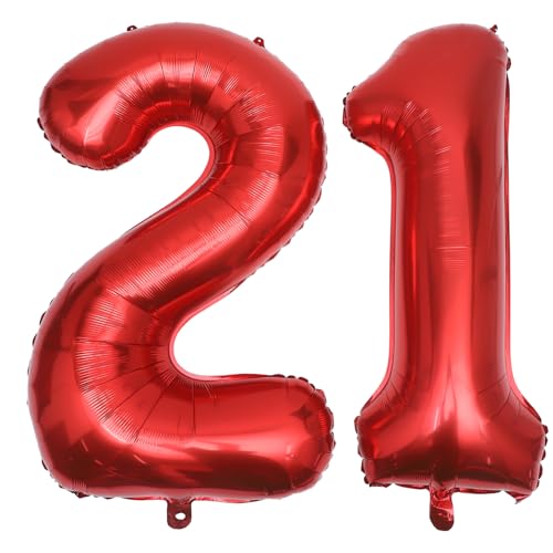 CHILDWEET Zahlenballons 2 Stück Zahl 1 Und Luftballons Für Partys Zahlenballons Geburtstagsparty-dekorationen von CHILDWEET