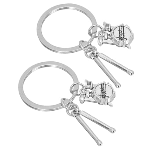 CHILDWEET 2 Stücke Snare Drum Schlüsselanhänger Für Musik Liebhaber Schlagzeuger Ornament Drumstick Und Trommel Charms CHILDWEET 2 Stücke Snare Drum Schlüsselanhänger Für Musik Liebhaber Schlagzeuger Ornament Drumstick Und Trommel Charms von CHILDWEET