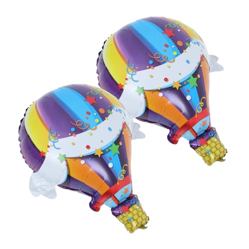 CHILDWEET Heißluftballon Form Ballons Hochzeit Geburtstag Party Dekorationen 2 Stücke Aluminium Film Dekorationen CHILDWEET Heißluftballon Form Ballons Hochzeit Geburtstag Party Dekorationen 2 Stücke Aluminium Film Dekorationen von CHILDWEET