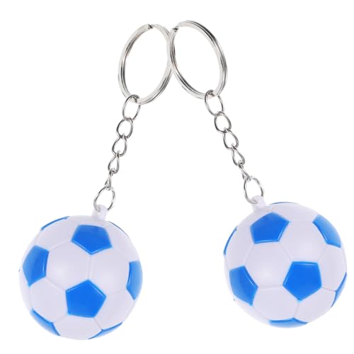 CHILDWEET 2 Stücke Metallschlüsselung Fußball-schlüsselanhänger Sport-schlüsselanhänger Sportball Schlüsselanhänger Fußball-partygeschenke Schlüsselanhänger Für Blue CHILDWEET 2 Stücke Metallschlüsselung Fußball-schlüsselanhänger Sport-schlüsselanhänger Sportball Schlüsselanhänger Fußball-partygeschenke Schlüsselanhänger Für Blue von CHILDWEET