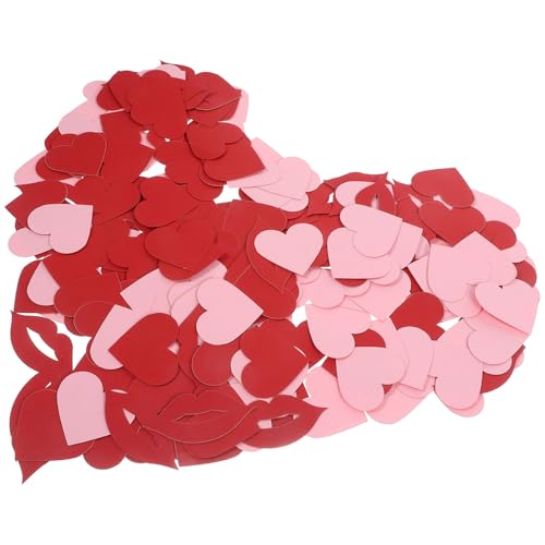 CHILDWEET Festival Dekorative Konfetti 200 Stücke Herz und Lip Papier Streu für Hochzeit Tisch CHILDWEET Festival Dekorative Konfetti 200 Stücke Herz und Lip Papier Streu für Hochzeit Tisch von CHILDWEET
