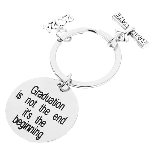 CHILDWEET 2024 Notenschlüssel Aufhänger Schlüsselanhänger Quasten Kleiderbügel Gestell Schlüsselanhänger-clip Abschlussschlüsse Halter Schließe Grad Spule Kette Zubehör Rostfreier Stahl von CHILDWEET