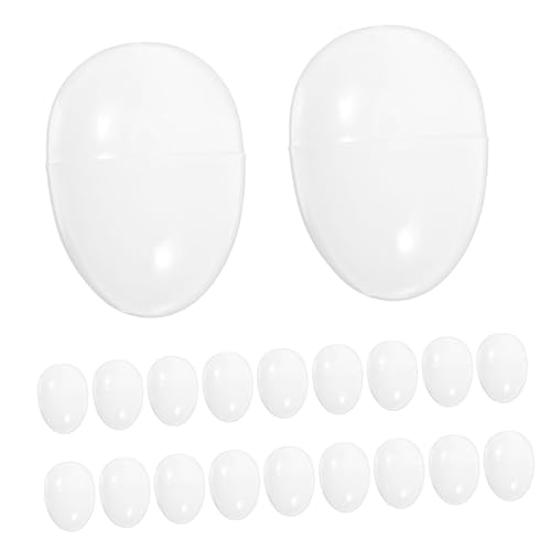 CHILDWEET Unbemalte Ostereier 20 Stück Handgefertigte Leere Eier Für Künstlerische Osterdekorationen CHILDWEET Unbemalte Ostereier 20 Stück Handgefertigte Leere Eier Für Künstlerische Osterdekorationen von CHILDWEET