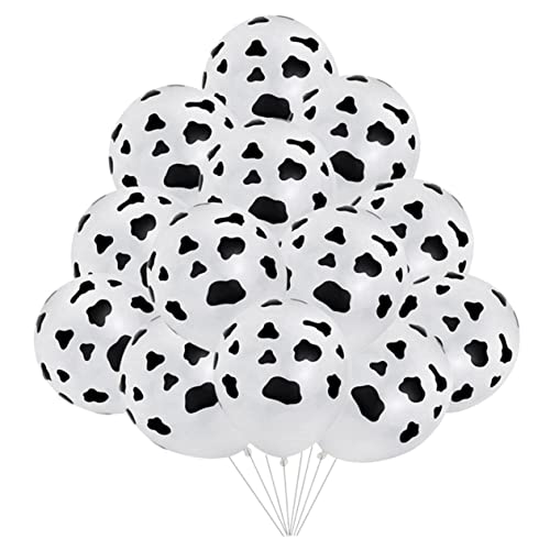 CHILDWEET 25 Stück Kuh-luftballons Lustige Party-vorräte Für Jungen Und Mädchen Geburtstagsdekorationen von CHILDWEET