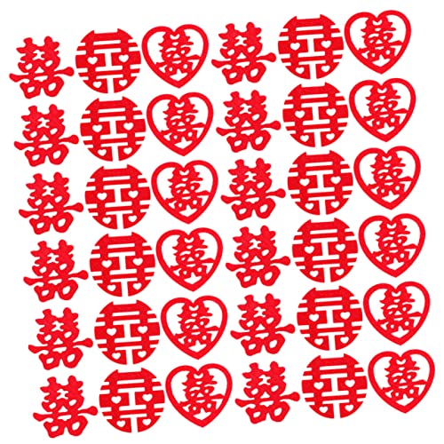 CHILDWEET Hochzeitsfeierdekorationen 270 Stück Chinesisches Xi-wort-konfetti Hochzeitsbett Handstreuen Traditionelles Xi- CHILDWEET Hochzeitsfeierdekorationen 270 Stück Chinesisches Xi-wort-konfetti Hochzeitsbett Handstreuen Traditionelles Xi- von CHILDWEET