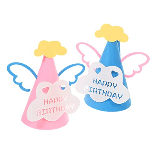 CHILDWEET 2St Geburtstagshut neugeborene hüte Partyhüte für Kindergeburtstage Babymütze kinderkleider kinderkleidung kopfschmuck zum geburtstag Geburtstagsmützen für Babys Papier CHILDWEET 2St Geburtstagshut neugeborene hüte Partyhüte für Kindergeburtstage Babymütze kinderkleider kinderkleidung kopfschmuck zum geburtstag Geburtstagsmützen für Babys Papier von CHILDWEET