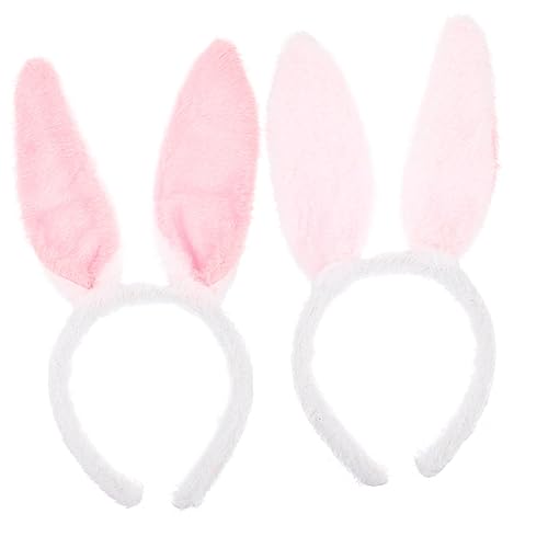 CHILDWEET 2 Stücke Bunny Ohren Stirnband Cosplay Stirnband Für Halloween Ostern Party Zubehör CHILDWEET 2 Stücke Bunny Ohren Stirnband Cosplay Stirnband Für Halloween Ostern Party Zubehör von CHILDWEET