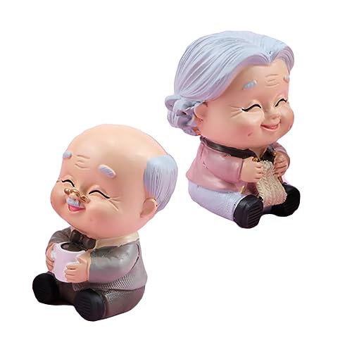 CHILDWEET Kuchendekorationen Kuchenschmuck Backzubehör Harzmaterial Oma Opa Kuchendeckel Wohnkultur CHILDWEET Kuchendekorationen Kuchenschmuck Backzubehör Harzmaterial Oma Opa Kuchendeckel Wohnkultur von CHILDWEET