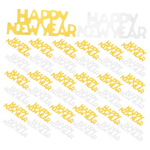 CHILDWEET Dekorative Streuteile „frohes Neues Jahr“ 3 Sets Mit Festlicher Tischdekoration Für Silvesterparty-zubehör CHILDWEET Dekorative Streuteile „frohes Neues Jahr“ 3 Sets Mit Festlicher Tischdekoration Für Silvesterparty-zubehör von CHILDWEET