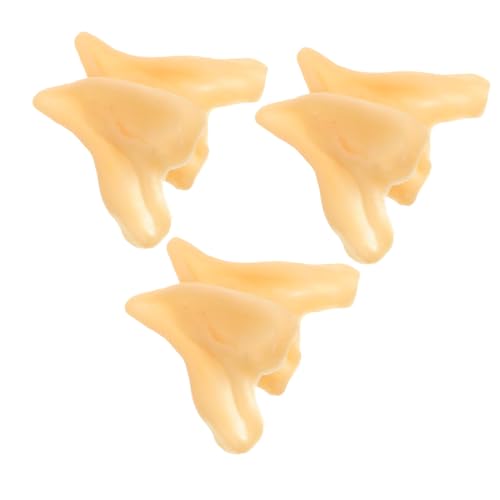 CHILDWEET 3 Paare fremde Ohren falsche Ohren Cosplay-Ohrspielzeug Halloween-Ohr-Stirnband Ohrstöpsel zum Schlafen Fasching zubehör elf Costume Elven Ears Party Ohren Ohren-Cosplay Emulsion CHILDWEET 3 Paare fremde Ohren falsche Ohren Cosplay-Ohrspielzeug Halloween-Ohr-Stirnband Ohrstöpsel zum Schlafen Fasching zubehör elf Costume Elven Ears Party Ohren Ohren-Cosplay Emulsion von CHILDWEET
