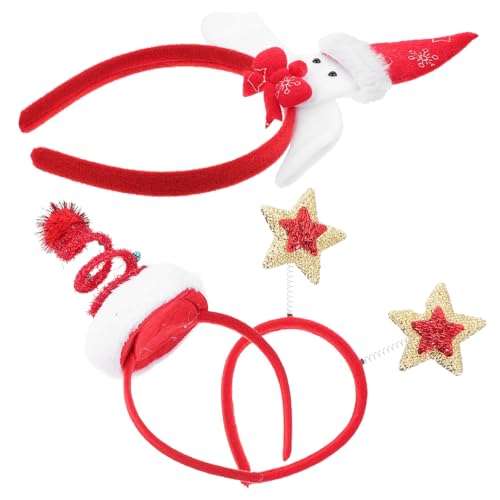 CHILDWEET 3 Stücke Weihnachten Stirnbänder Für Frauen Glitter Weihnachten Party Stirnband Stern Schneemann Elemente CHILDWEET 3 Stücke Weihnachten Stirnbänder Für Frauen Glitter Weihnachten Party Stirnband Stern Schneemann Elemente von CHILDWEET