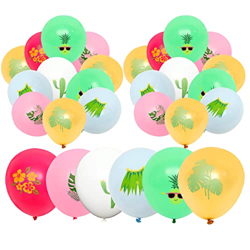 CHILDWEET 30St Kaktus Ballon hawaii hawaiketten dekoringe balloons wasserballons Party Helium Ballonstäbchen Gänseblümchen Ballons Geburtstagsballon festlicher Ballon Latexballons Emulsion von CHILDWEET