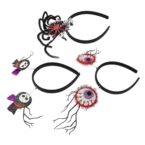 CHILDWEET 3St Halloween-Stirnband Spinnennetz-Dekoration Halloween-Horror-Stirnband Spinnenhut party dekoration festival kopfschmuck Halloween-Accessoires für Erwachsene Stirnbänder Flanell CHILDWEET 3St Halloween-Stirnband Spinnennetz-Dekoration Halloween-Horror-Stirnband Spinnenhut party dekoration festival kopfschmuck Halloween-Accessoires für Erwachsene Stirnbänder Flanell von CHILDWEET