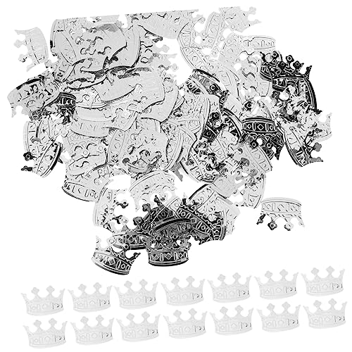 CHILDWEET 4 Packungen Konfetti hochzeitsdeko wedding decoration geschenktasche Dekorationen für Hochzeitsfeiern Dekorationen für die Babyparty Kernstück Partyzubehör Tischstreuung PVC Silver CHILDWEET 4 Packungen Konfetti hochzeitsdeko wedding decoration geschenktasche Dekorationen für Hochzeitsfeiern Dekorationen für die Babyparty Kernstück Partyzubehör Tischstreuung PVC Silver von CHILDWEET
