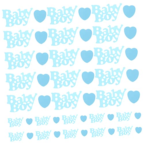 CHILDWEET Baby-dekorationen 4 Sets Geschlecht Offenbaren Tischdekoration Konfetti Streusel CHILDWEET Baby-dekorationen 4 Sets Geschlecht Offenbaren Tischdekoration Konfetti Streusel von CHILDWEET