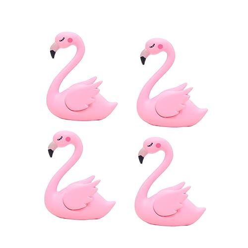 CHILDWEET Flamingo-ornamente Aus Kunststoff Kuchendekorationen Entzückendes Design Für Die Dekoration Von Hochzeiten Und von CHILDWEET