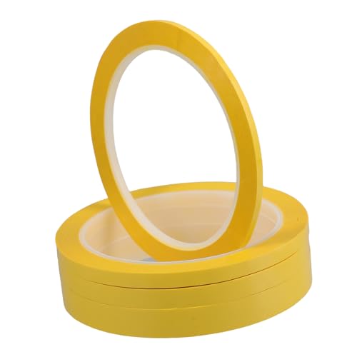 CHILDWEET 4Rollen Hochtemperaturbeständiges Klebeband Isolierend Selbstklebend für Identifikation Reparatur für Bastelprojekte Organisation von CHILDWEET