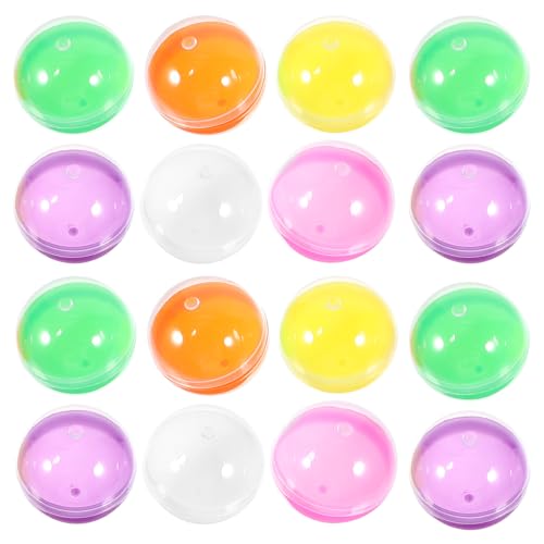 CHILDWEET 50 Stück Gacha Eiermaschine Kapsel Eierschale befüllbare Kapselkugel Kleine Behälter überraschen storage boxes Behälter für Kapseln Plastik-Ostereier befüllbar CHILDWEET 50 Stück Gacha Eiermaschine Kapsel Eierschale befüllbare Kapselkugel Kleine Behälter überraschen storage boxes Behälter für Kapseln Plastik-Ostereier befüllbar von CHILDWEET