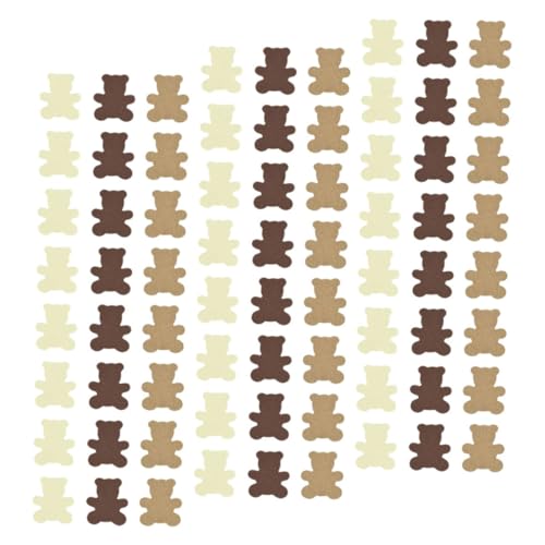 CHILDWEET 500-teiliges Geschlechtsneutrales Bären-babyparty-dekorationsset Unzerbrechliches Streusel-partyzubehör Babyparty-dekorationsset Für Jungen von CHILDWEET