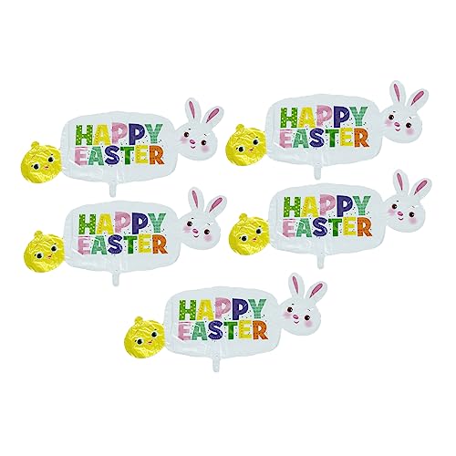 CHILDWEET Ostern Ballon Banner 5 Stücke Dekorative Party Ballons Sicher Spaß Foto Prop Für Familie Treffen CHILDWEET Ostern Ballon Banner 5 Stücke Dekorative Party Ballons Sicher Spaß Foto Prop Für Familie Treffen von CHILDWEET