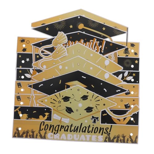 CHILDWEET 6 Stück Verstellbare Papier Abschlussmützen Einzigartige Hut Dekoration für Abschlussfeiern und Fotosessions Leicht und Komfortabel für Kindergarten Zeremonien CHILDWEET 6 Stück Verstellbare Papier Abschlussmützen Einzigartige Hut Dekoration für Abschlussfeiern und Fotosessions Leicht und Komfortabel für Kindergarten Zeremonien von CHILDWEET