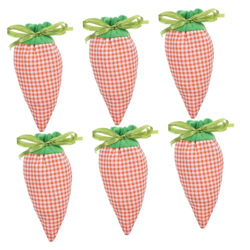 CHILDWEET 6St Karottenbündeltasche Süßigkeiten Karotten Dekorationen für Aquarien Fischtankdekoration Osterplätzchenbeutel osterparty taschen Karottentüten für Ostern Ostertüten Plüschstoffe CHILDWEET 6St Karottenbündeltasche Süßigkeiten Karotten Dekorationen für Aquarien Fischtankdekoration Osterplätzchenbeutel osterparty taschen Karottentüten für Ostern Ostertüten Plüschstoffe von CHILDWEET