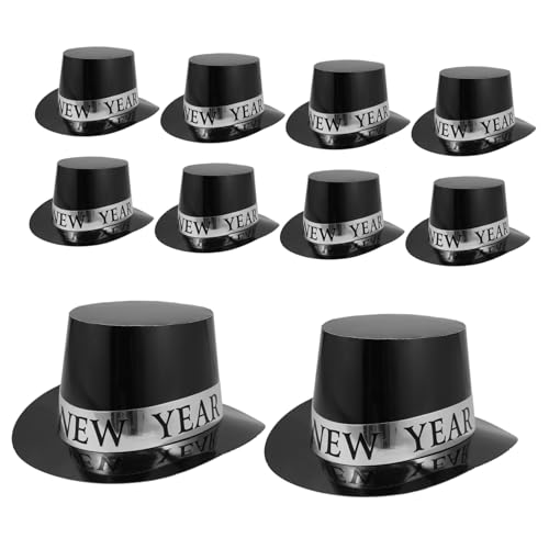 CHILDWEET Elegante Silvester-zylinderhüte 6-teiliges Partyhut-set Für Erwachsene Frohes Neues Jahr-zubehör Neujahrsparty-zubehör CHILDWEET Elegante Silvester-zylinderhüte 6-teiliges Partyhut-set Für Erwachsene Frohes Neues Jahr-zubehör Neujahrsparty-zubehör von CHILDWEET
