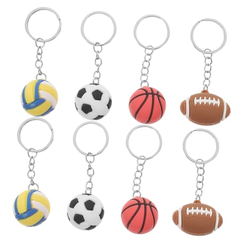 CHILDWEET 8 Stück Ballornamente Basketball Schlüsselanhänger Für Männer Schlüsselanhänger Für Fußball Schlüsselanhänger Basketball Schlüsselanhänger Basketball Schlüsselanhänger Für CHILDWEET 8 Stück Ballornamente Basketball Schlüsselanhänger Für Männer Schlüsselanhänger Für Fußball Schlüsselanhänger Basketball Schlüsselanhänger Basketball Schlüsselanhänger Für von CHILDWEET