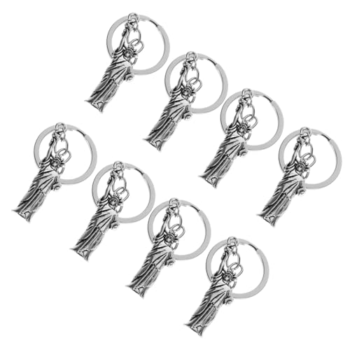 CHILDWEET 8 Stück Party Schlüsselanhänger Vereinigte Staaten Schlüsselanhänger Geldbeutel Anhänger Amerikanischer Schlüsselanhänger Schlüsselanhänger Zum Aufhängen Versorgung von CHILDWEET